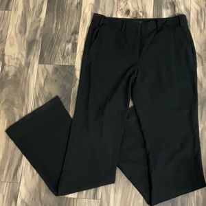 Worthington Low Rise Slim Fit Black Slacks - Size 6 Tall